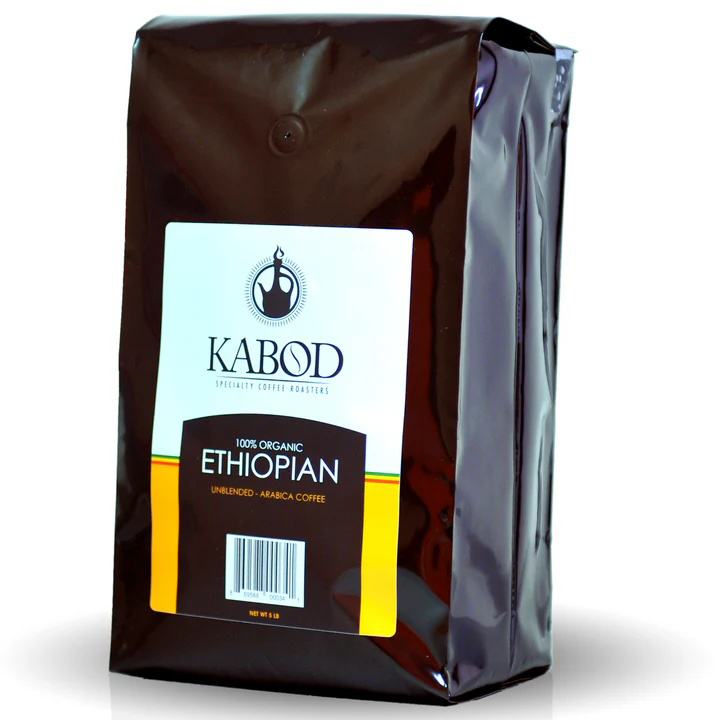 5LB. ETHIOPIA'S FINEST CERTIFIED ORGANIC COFFEE